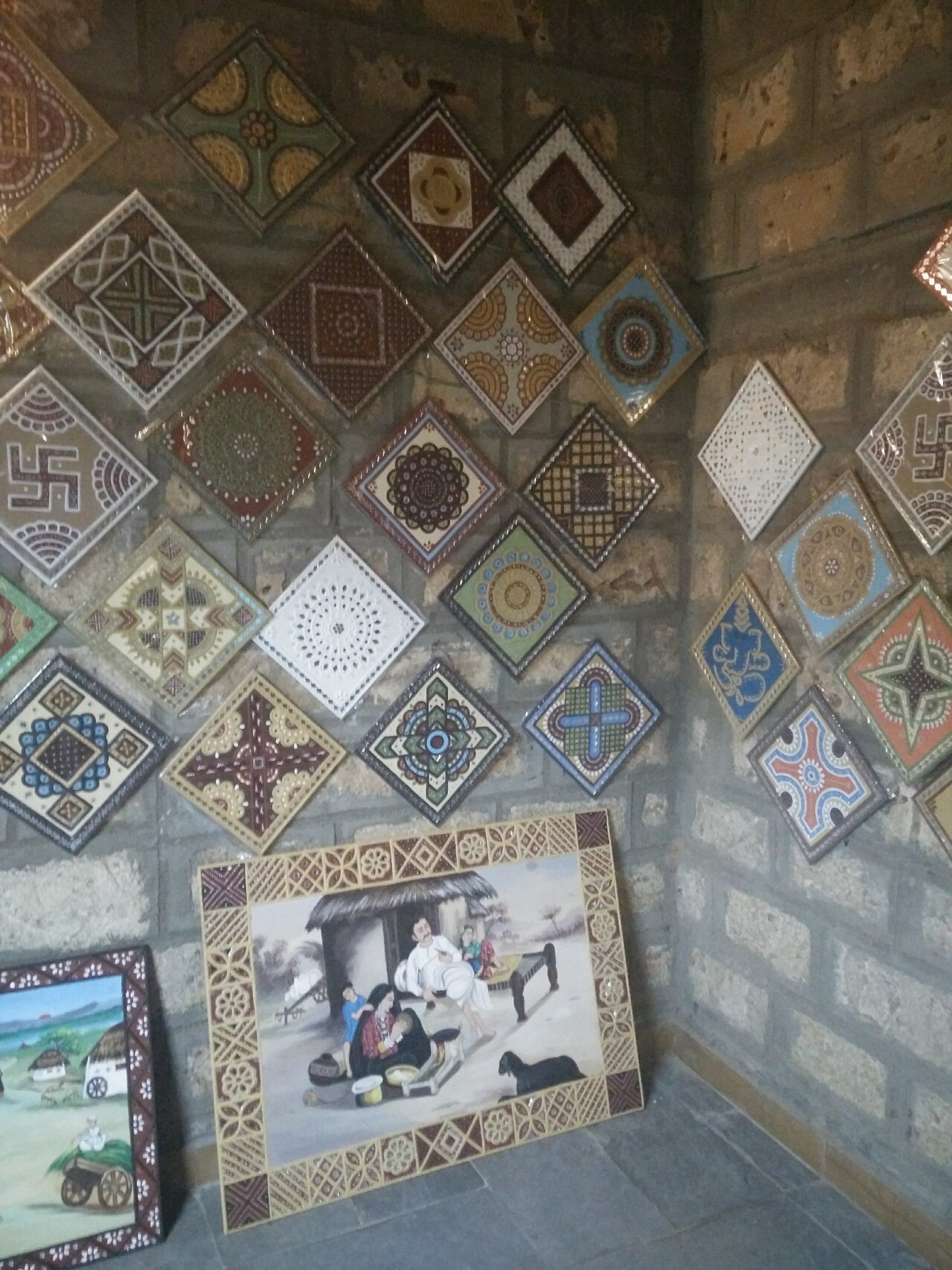 Handicrafts in Bhujodi village