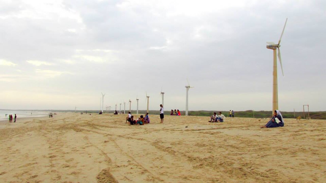 Mandvi Beach on the Kutch coast