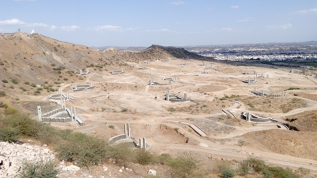 Smrutivan earthquake memorial garden in Bhuj